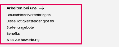Bildausschnitt der Internet-Seite